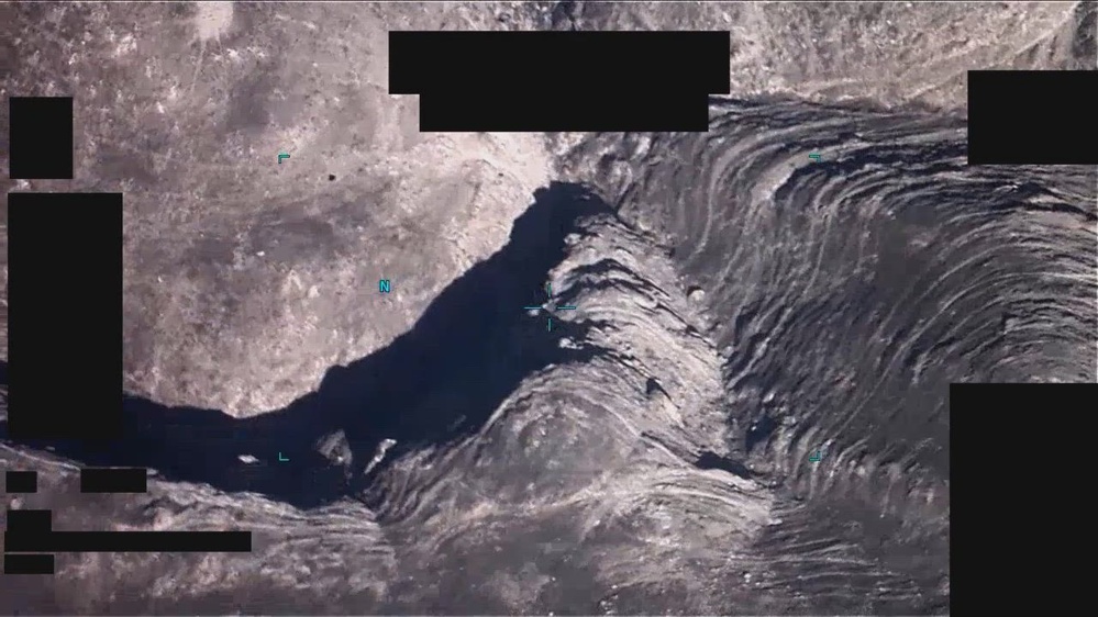 DOW-UAP-PR060-063 - Dark & White Sphere UAP Over Canyon